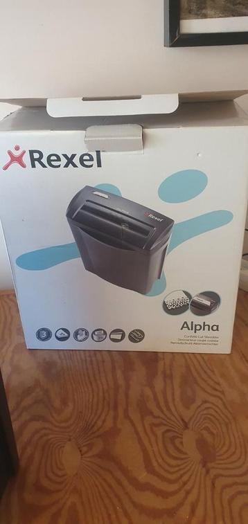 Dechiqueteuse Rexel Alpha. 20 euros, Enlèvement, Comme neuf