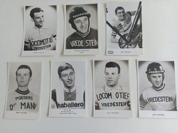 Postkaarten wielrenners  beschikbaar voor biedingen