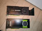 Nvidia Quadro videokaarten 2 stuks 8gb+4gb, Ophalen of Verzenden, Zo goed als nieuw, Nvidia