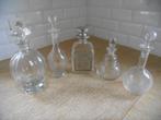 carafe (5) vin, Alcool, ... C, Antiquités & Art, Enlèvement ou Envoi
