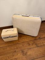 Étui de voyage et trousse de beauté vintage, Delsey, Enlèvement, Utilisé, Plastique dur, Clé