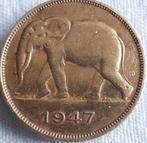 Belgisch CONGO :5 FRANCS 1947 KM 29, Verzenden, Overige landen, Losse munt