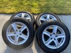 Velg + winterbanden Dunlop 215/60 R16 99H, Auto-onderdelen, Ophalen, 16 inch, Banden en Velgen, Winterbanden