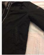 Jas met kap maat 54, Kleding | Heren, Jassen | Winter, Ophalen of Verzenden, Zo goed als nieuw, Maat 52/54 (L), Zwart