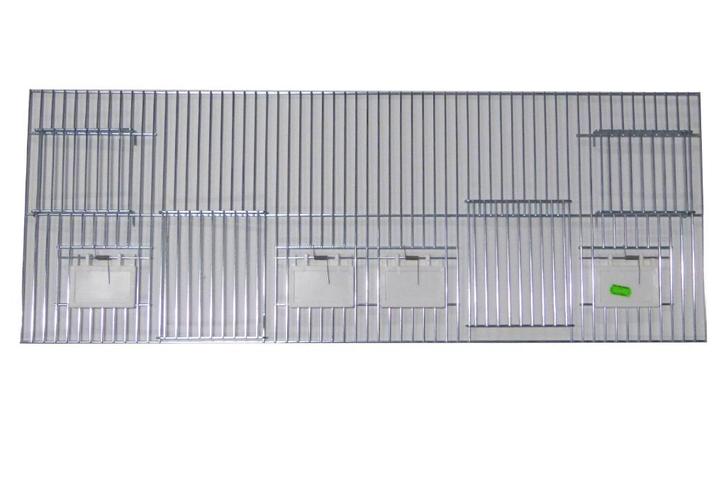 Front voor vogelkooi 80 x 30 cm 2 deuren 2 valdeuren 4 klep., Dieren en Toebehoren, Vogels | Hokken en Kooien, Nieuw, Broedkooi of Kweekkooi