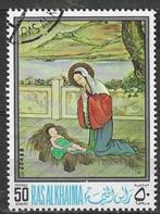 Ras Al Khaima 1968 - Stampworld 284 - Schilderijen (ST), Postzegels en Munten, Postzegels | Azië, Verzenden, Gestempeld