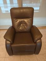 Zetel relax bruin, Huis en Inrichting, Fauteuils, Ophalen, Gebruikt, 75 tot 100 cm, 75 tot 100 cm
