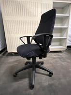 Fauteuil de bureau Kinnarps AB/S, Enlèvement ou Envoi, Comme neuf, Bleu, Chaise de bureau