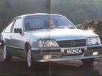 Opel Monza 2.0 & 2.5 & 3.0 E 1983 Brochure, Boeken, Auto's | Folders en Tijdschriften, Ophalen of Verzenden, Opel