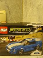 EXTRÊMEMENT RARE, LEGO SP CHAMPIONS 75871 Ford Mustang GT, Ensemble complet, Lego, Envoi, Neuf