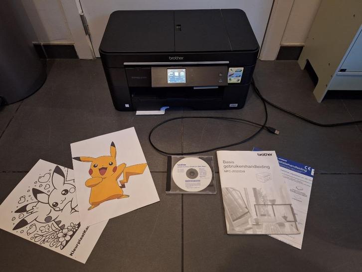 Brother MFC-J5320DW met nog inktpatronen, Computers en Software, Printers, Zo goed als nieuw, Printer, Faxen, Kleur printen, Kopieren