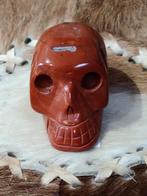 Crâne de Jaspe Rouge 86gr, Enlèvement ou Envoi