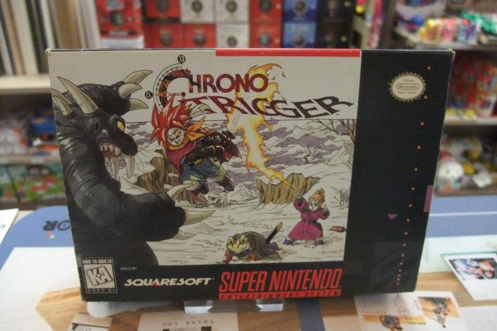 chrono trigger snes ntsc, Games en Spelcomputers, Games | Nintendo Super NES, Zo goed als nieuw, Role Playing Game (Rpg), Vanaf 12 jaar