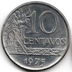 Brazilië : 10 Centavos 1975  KM#578.1a  Ref 16096, Postzegels en Munten, Munten | Amerika, Verzenden, Zuid-Amerika, Losse munt