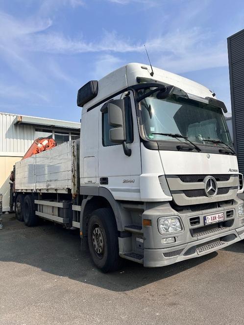 Mercedes Actros 2544 Atlas Terex 29 t/m laadkraan met open b, Auto's, Vrachtwagens, Particulier, Mercedes-Benz, Diesel, Euro 5