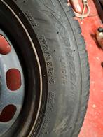 4 winterbanden op Bridgestone-velgen, Auto-onderdelen, Banden en Velgen, Ophalen, Gebruikt, Winterbanden, Band(en)