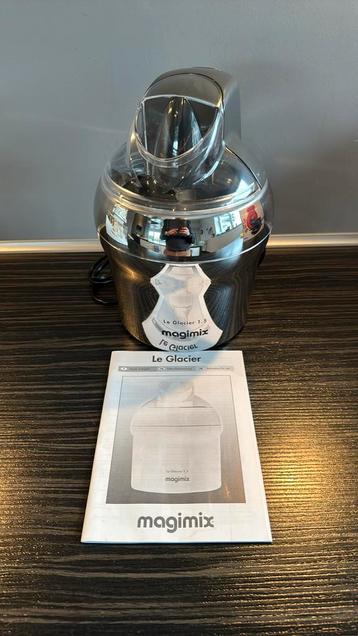 Sorbetière /machine à glace Magimix Le Glacier 1,5L, Enlèvement, Comme neuf