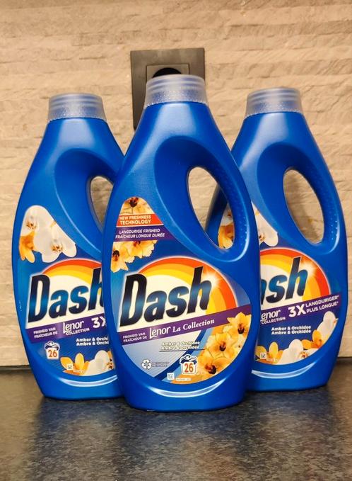 3 Dash Lenor amber- en orchideeproducten 1,17L (26D), Huis en Inrichting, Schoonmaakartikelen, Ophalen