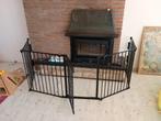 Ijzer openhaard veiligheidshek, Kinderen en Baby's, Traphekjes, Ophalen, Overige typen, Zo goed als nieuw, 115 cm of meer