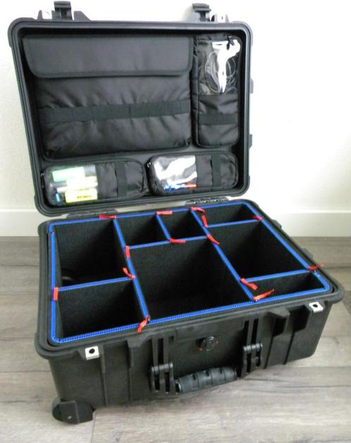 PELICASE 1560 met TREKPAKSYSTEEM van EKOF, Audio, Tv en Foto, Foto | Cameratassen, Nieuw, Overige typen, Ophalen of Verzenden