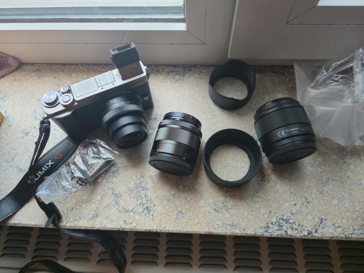 Lumix GX9 - triple kit, TV, Hi-fi & Vidéo, Appareils photo numériques, Comme neuf, Enlèvement