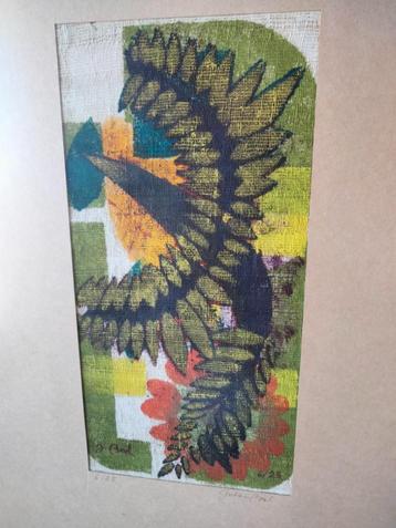 vintage Julien Bal Belgische kunst abstract beschikbaar voor biedingen