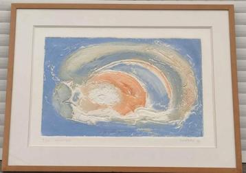 gravure Monotype signe janetzky Luc, Enlèvement ou Envoi
