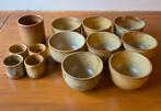 Setje aardewerk potjes geglazuurd, Enlèvement ou Envoi, Comme neuf, Poterie, Balance ou Balances