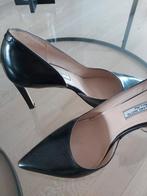 zwarte lederen schoenen, merk Guglielmo Rotta, Kleding | Dames, Schoenen, Zwart, Ophalen of Verzenden, Zo goed als nieuw, Schoenen met hoge hakken