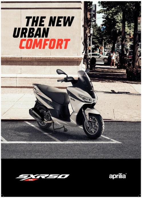 Aprilia SXR 50, Fietsen en Brommers, Scooters | Aprilia, Nieuw, Overige modellen, Klasse B (45 km/u), Benzine, Ophalen