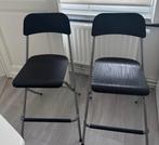 ikea Franklin  chaise haute  noire, Huis en Inrichting, Barkrukken, Ophalen, Zo goed als nieuw
