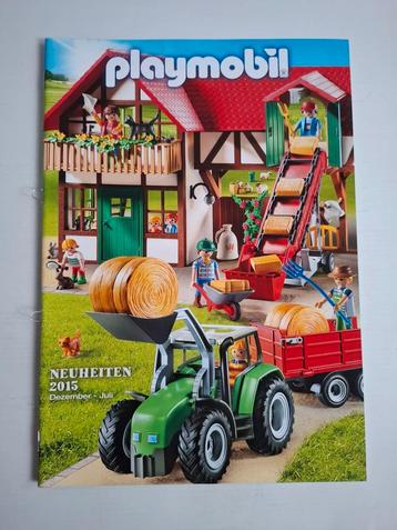Playmobil Duitse Neuheiten catalogus 2015 Dezember - Juli beschikbaar voor biedingen
