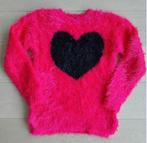 Zachte rode trui meisje - maat 12 jaar, Enlèvement ou Envoi, Utilisé, Fille, Pull ou Veste