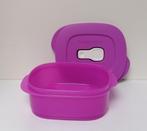 Tupperware « CrystalWave Carré » 500 ml - Violet, Enlèvement ou Envoi, Neuf, Violet, Boîte