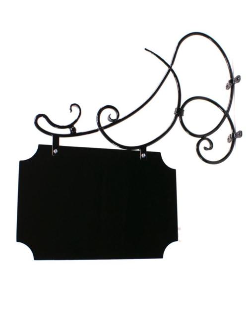 Smeedijzeren arm beugel voor uithangbord winkelbord + plaat, Tuin en Terras, Tuinwanddecoratie, Nieuw, Ophalen of Verzenden