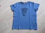 Fish & Chips blauw shirt maat 164 met bison print, Jongen, Gebruikt, Ophalen of Verzenden, Shirt of Longsleeve