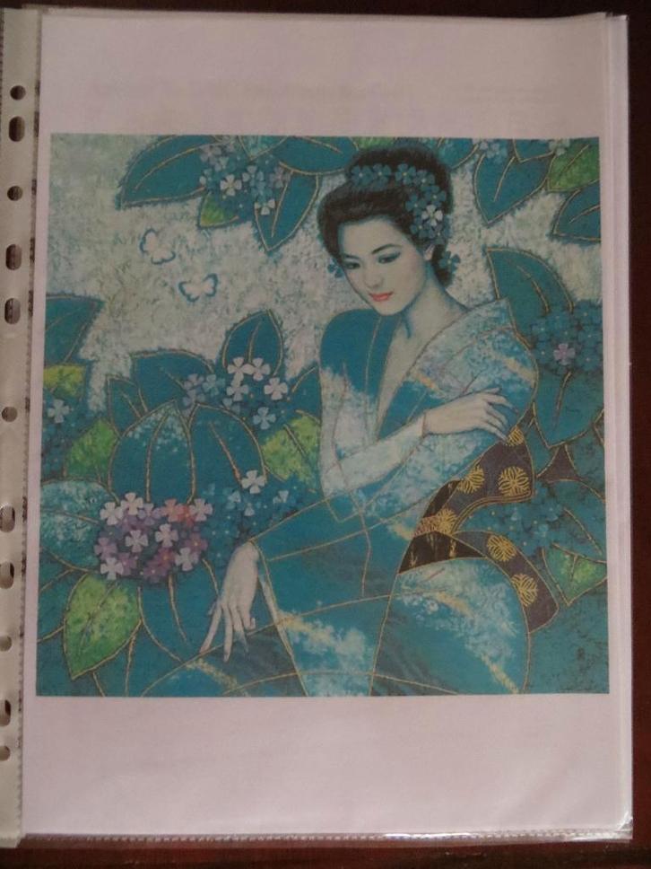 9 kruissteek patronen - ook apart, Hobby en Vrije tijd, Borduren en Borduurmachines, Zo goed als nieuw, Patroon, Handborduren