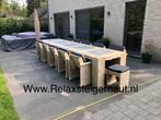 ensemble de jardin table banc chaises  +tabouret gratuit, Envoi, Neuf