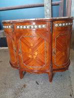 2 meubles marqueterie voir photos 2e vernis Martin, Enlèvement