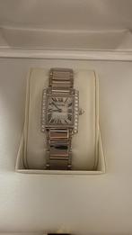 Cartier Tank Française – 18K Witgoud met Diamanten, Ophalen, Zo goed als nieuw