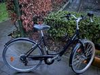 Zwarte dames fiets btwin, Enlèvement, Comme neuf, Vitesses