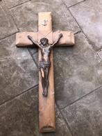 Houten kruisbeeld (40cm), Antiek en Kunst, Ophalen of Verzenden