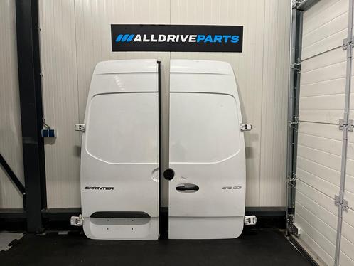 Mercedes Sprinter W907 achterdeuren links rechts set wit H2, Auto-onderdelen, Carrosserie, Deur, Achter, Rechts, Gebruikt, Ophalen of Verzenden