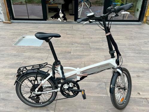e-bike electrische vouwfiets B’twin Tilt 500 E, Fietsen en Brommers, Fietsen | Vouwfietsen, Gebruikt, Overige merken, Totaal opvouwbaar