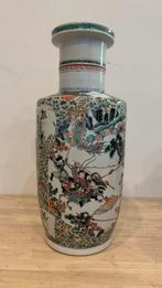 Chinese vaas 19e eeuw 47cm in topconditie! Kangxi periode, Antiek en Kunst, Ophalen