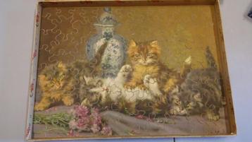 Puzzle en bois Penelope - Chatons