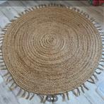 Ronde jute mat, Ophalen, Gebruikt, Rond, 100 tot 150 cm