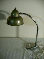 Vintage metalen bureaulamp, Ophalen of Verzenden, Gebruikt, Metaal, Industrieel