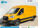 Ford Transit 170pk L3H2 Airco Cruise Control Scherm Trekhaak, Voorwielaandrijving, Stof, Zwart, Bedrijf