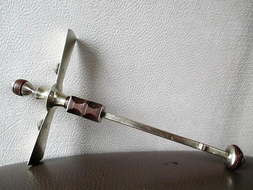 Suikerhamer vervaardigd in zilver en goud, Antiek en Kunst, Antiek | Gereedschap en Instrumenten, Ophalen of Verzenden